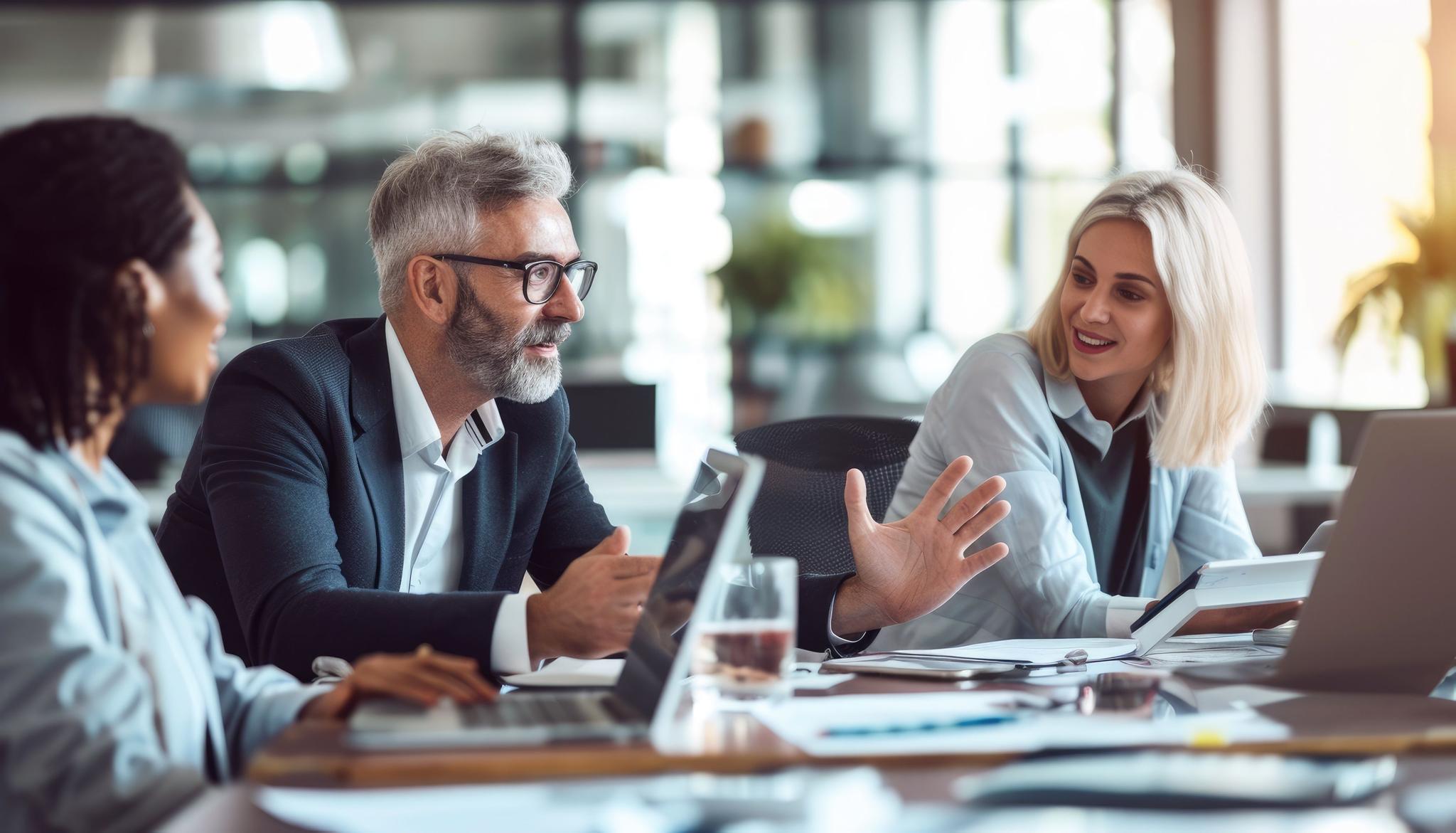 Professionals discussing ECCTA's impacts on company secretaries